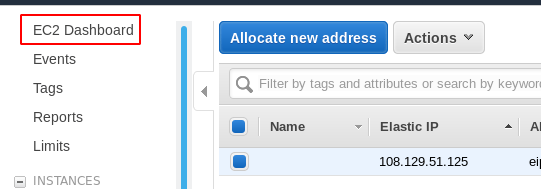 AWS Static IP