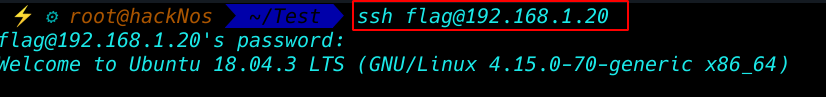 ssh login