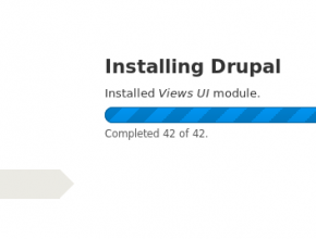 Drupal install Apache