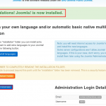 joomla setup apache