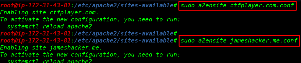 Multiple Websites host