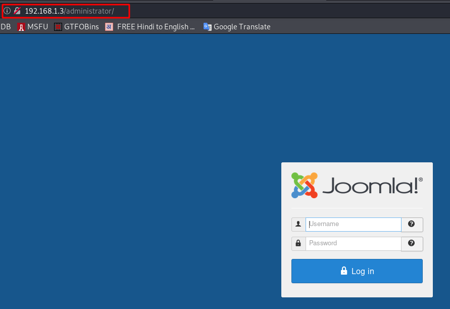 joomla setup apache
