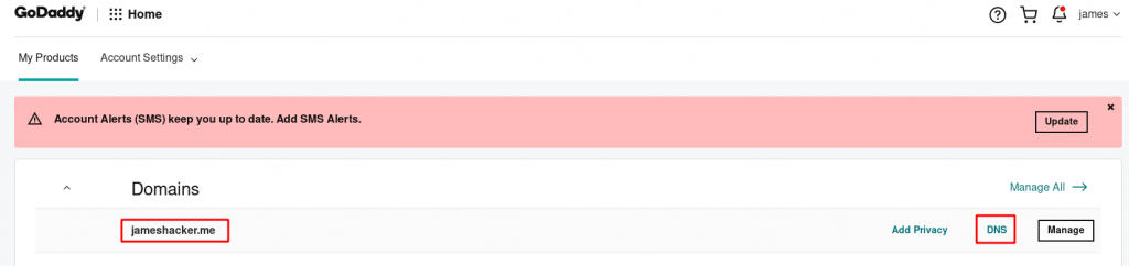 Multiple Websites host