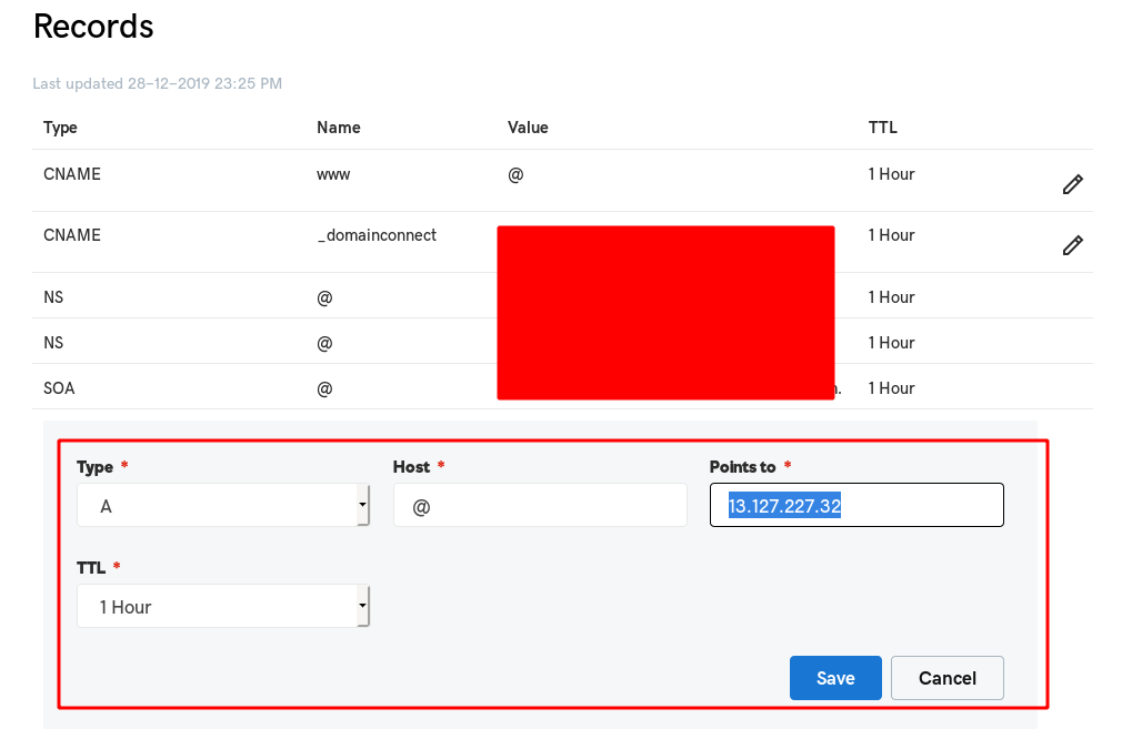Multiple Websites host