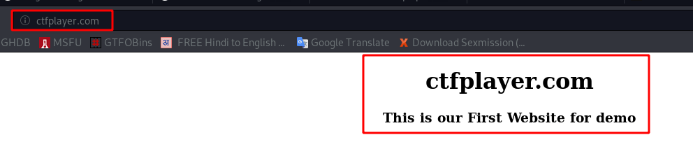 Multiple Websites host