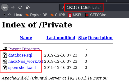 private directory