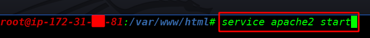 apache server restart