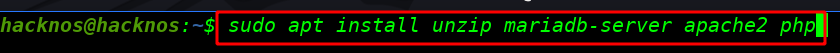 install apache server
