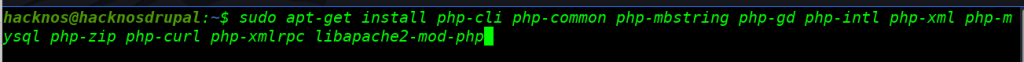 install php modules