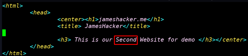 Multiple Websites host