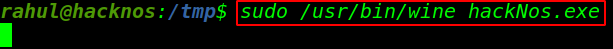 Wine Privilege Escalation