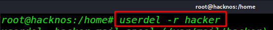 Users add remove Linux