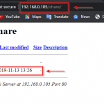File Transfer Via Apache
