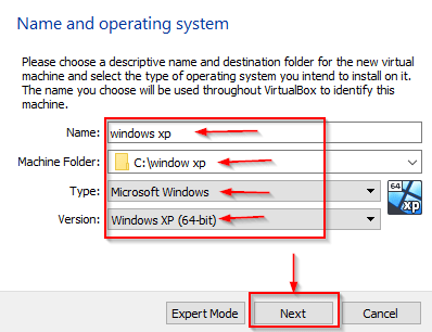 Install Windows XP In Virtual