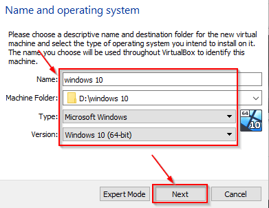 Install Windows 10 In virtual