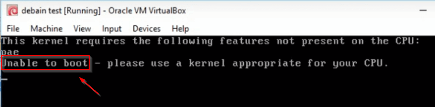 Fix the Unable to Boot Error