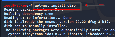 DIRB and UNISCAN Website Scaning