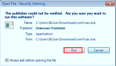 Windows 7 UAC Bypass