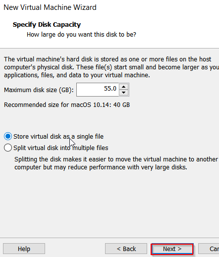 macOS install VMware 