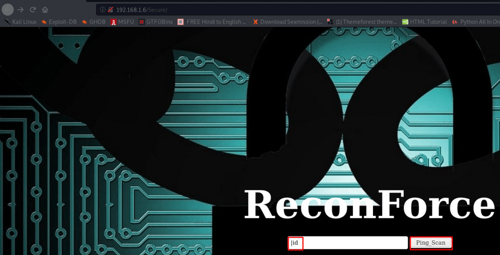 hackNos ReconForce walkthrough