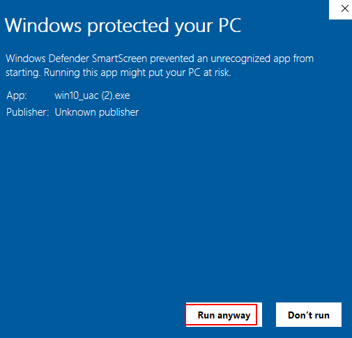 windows 10 uac bypass
