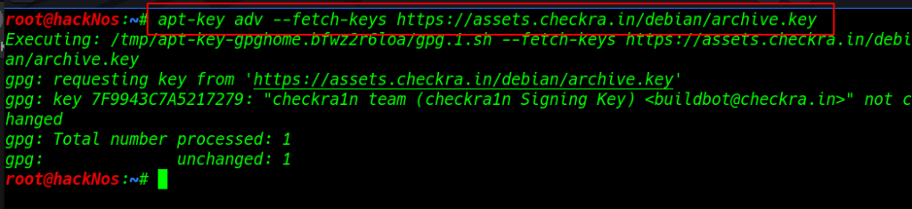checkra1n install Kali Linux