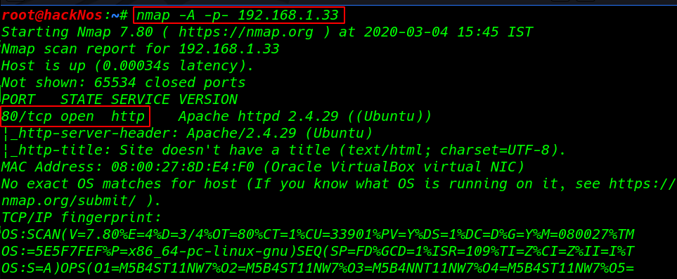 haclabs: no_name walkthrough