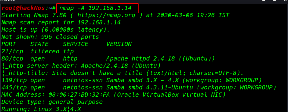 aqua: 1 walkthrough Vulnhub
