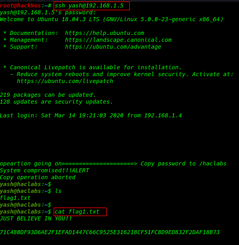 haclabs: Deception walkthrough vulnhub