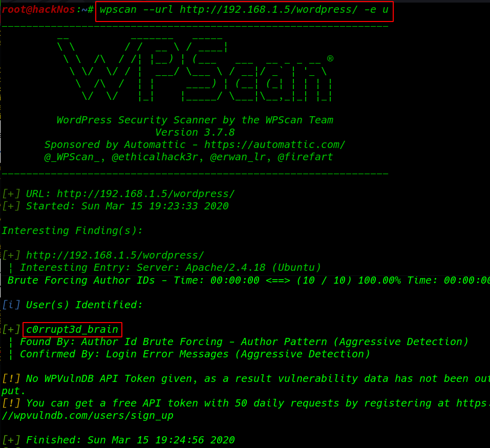  EVM: 1 walkthrough vulnhub ctf