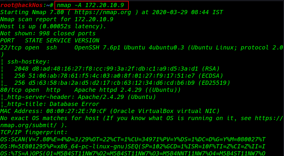 InfoSecWarrior CTF 2020: 03 Walkthrough Vulnhub | InfoSecWarrior CTF 2020: 03 Vulnhub Writeup