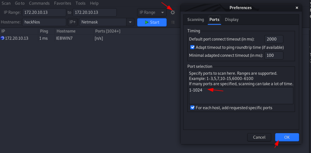 Network Scanning Tool