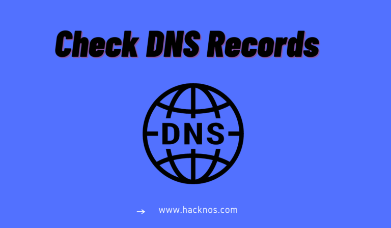 check dns records online