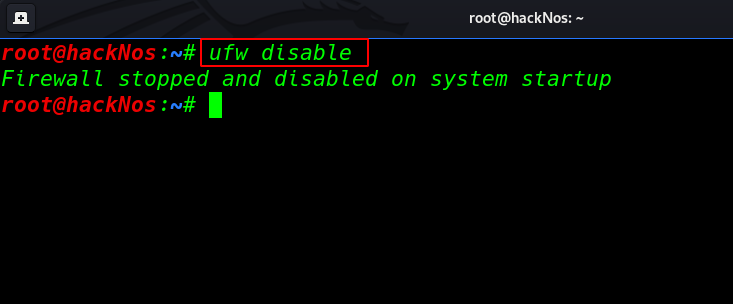 What is the Firewall | turn off firewall Kali Linux | disable firewall Kali Linux