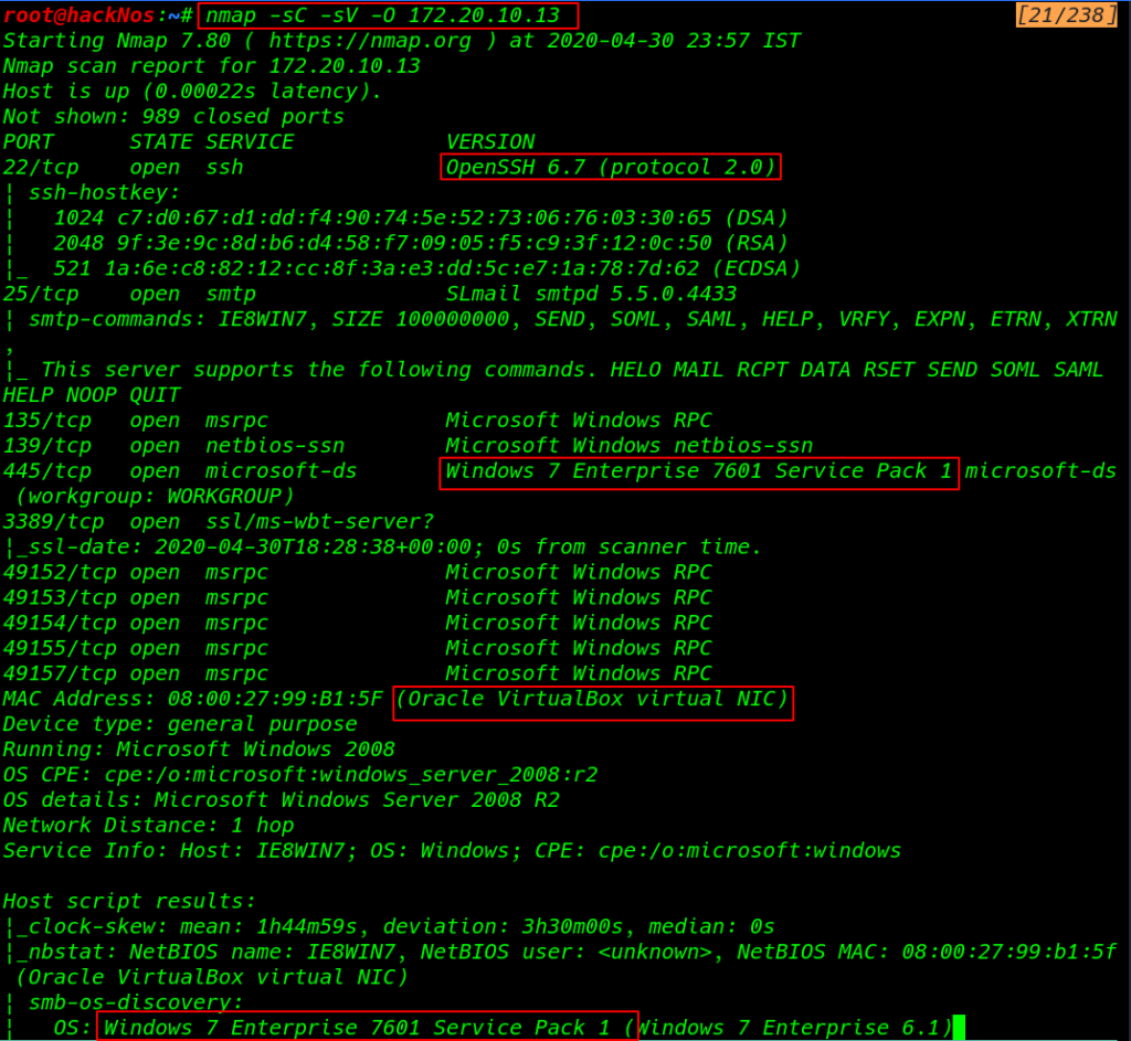Network Scanning Tool
