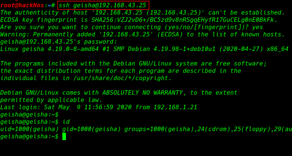 Geisha Vulnhub Walkthrough | Geisha: 1 Walkthrough Vulnhub | Geisha vulnhub Writeup