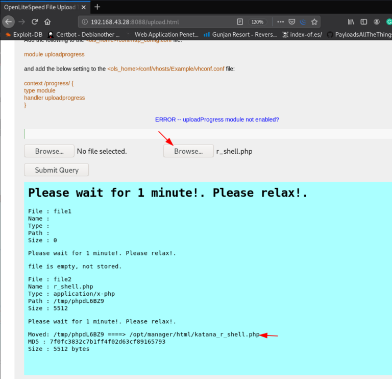 Katana: 1 Walkthrough Vulnhub | Katana: 1 Vulnhub Walkthrough | Katana 1 Vulnhub writeup