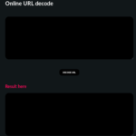 Online URL decode - Online URL Decode