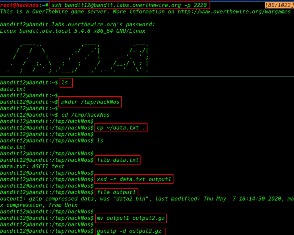 Overthewire Bandit 0 to 16 walkthrough | bandit overthewire | overthewire bandit solutions | overthewire passwords