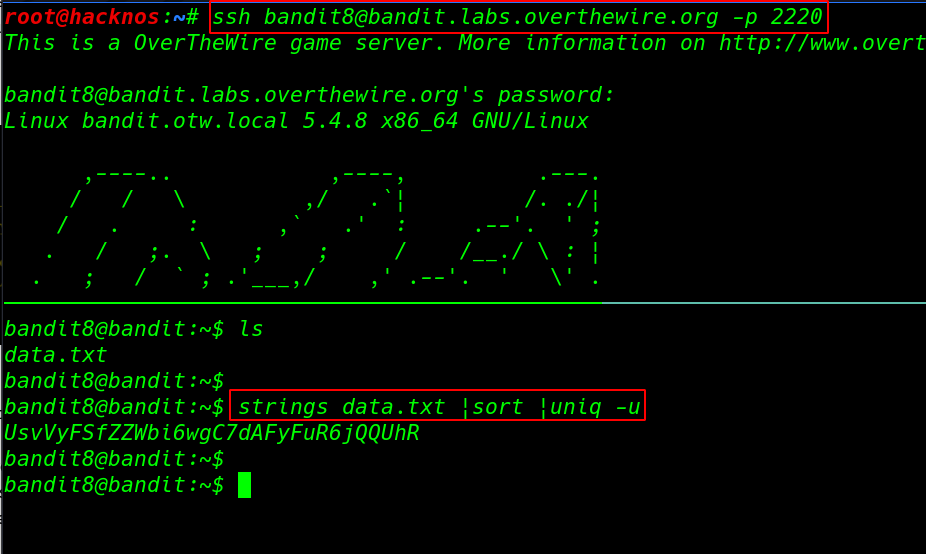 Overthewire Bandit 0 to 16 walkthrough | bandit overthewire | overthewire bandit solutions | overthewire passwords