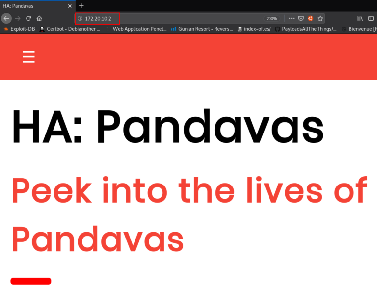 HA: Pandavas Vulnhub Walkthrough | HA: Pandavas Vulnhub Writeup | HA: Pandavas Walkthrough