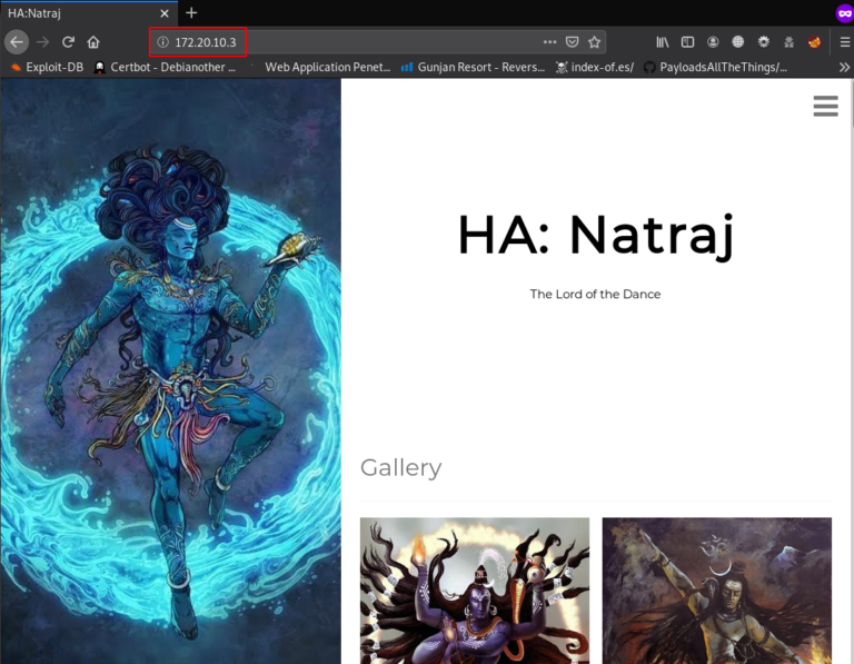 HA: Natraj Vulnhub Walkthrough | HA: Natraj Vulnhub Writeup | Vulnhub Walkthrough