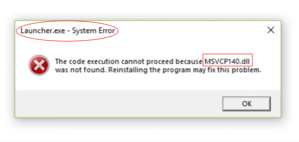Загрузка dll c. Msvcp140. Error Lite. PUBG Lite ошибка запуска ПК С белым экраном Windows 10. Gutil140 dll не обнаружена.