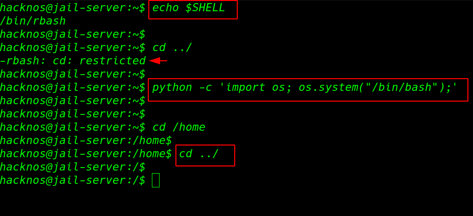 rbash escape | escape rbash | rbash restricted shell-escape | rbash jail break | rbash commands