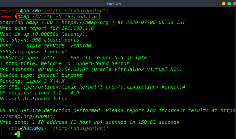 Investigator Vulnhub Walkthrough, Investigator: 1 Walkthrough