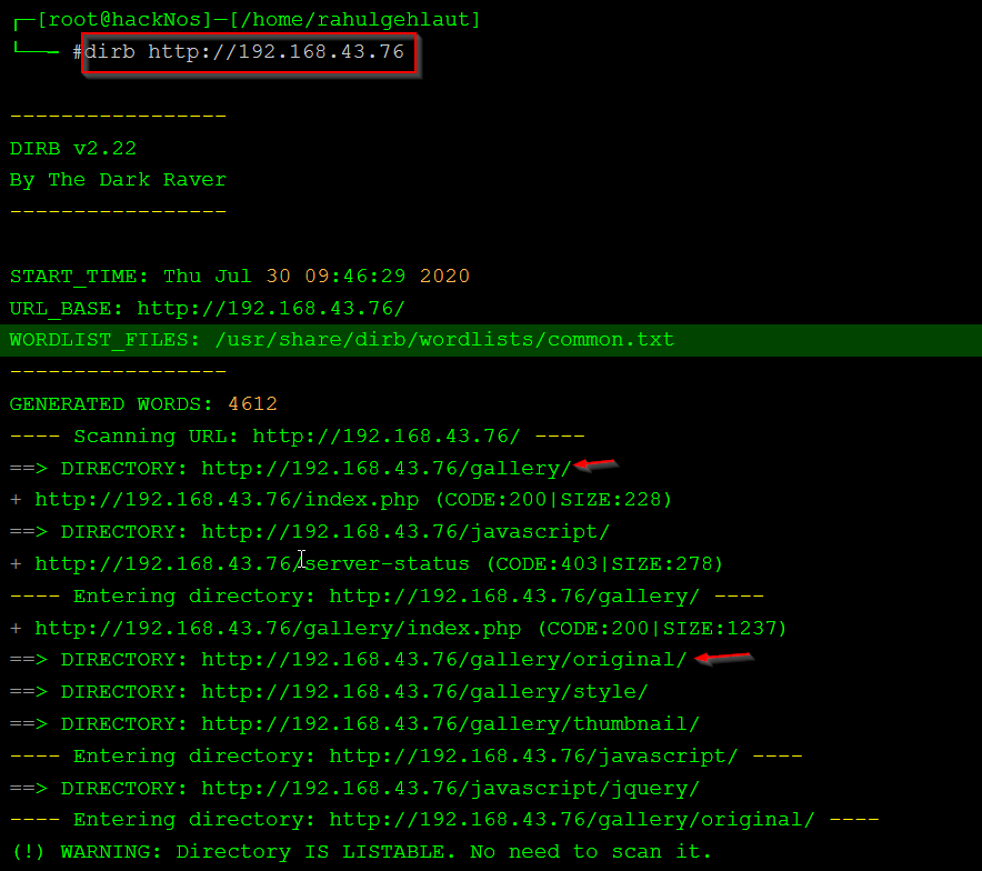 Sunset Twilight Vulnhub Walkthrough
